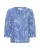 Cream Blouse ‘CRTiah’  blauw denim / wit