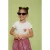 Jubel T-shirt ecru crochet