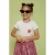 Jubel T-shirt ecru crochet