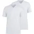OLYMP T-shirt (2-Pack) – V-Hals – wit