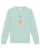 Watapparel Sweatshirt ‘Spread love’  hemelsblauw / gemengde kleuren