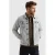 PME Legend spijkerjas met backprint light blue denim