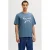JACK & JONES ESSENTIALS rechtvallend T-shirt blauw