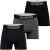 Duck and Cover Heren Bronteen Katoenmix Boxer Shorts (3-pack) (Zwart/Grijs/Marine)