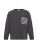 VAMOS CLO Sweatshirt  antraciet / wit