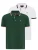 Williot Shirt  donkergroen / wit