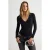 TRENDYOLMİLLA Dames Zwart Effen Lang, Getailleerd Bodys