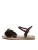 RYŁKO Sandalen met riem  chocoladebruin
