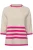 LAURASØN Trui  beige / fuchsia
