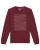 Watapparel Sweatshirt  bourgogne / wit