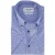 Ledub Modern Fit overhemd blauw geprint