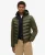 Superdry Mannen Gebreide Hybrid Storm jas met Capuchon Khaki