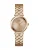 GUESS Analoog horloge  rose-goud / zwart