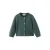 Mango Kids vest donkergroen fijn gebreid