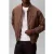 Calvin Klein Long Sleeve Jeans Hero Bomber Jacket Warm Oak