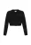 MYMO Gebreid vest  zwart