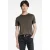 John Varvatos Amato Regular Fit Ss Crew Dark Brown