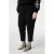 MS Mode tapered high waist casual broek zwart