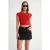 Slim Fit Cropped T-Shirt
