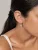 Hey Happiness Oorbellen ‘June Birthstone’  goud