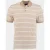 Scotland Blue Polo korte mouw chase polo oxford stripes 24108ch47sb/820 sand