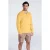 Mountain Warehouse Heren Camber II Camo Half Zip Fleece Top (Helder geel)