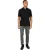 Brave Soul Heren Geruite Broek (Grijs)