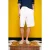 Heren Linnenmix Hoge Taille Chino Shorts