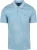 State of Art Poloshirt Faded Leaf Lichtblauw