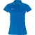 Nike Raglan-poloshirt met contrasterende panelen voor dames (Royaal Blauw, Wit)