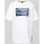 Boss Orange T-shirt met motief- en labelprint, model ‘Dune’