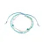 Luxenter armband, metaallegering en amazoniet, 18K vergulde afwerking