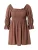 Nasty Gal Jurk  bruin