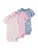 NAME IT Rompertje/body  blauw / rosa / poederroze / wit
