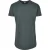Urban Classics Lang T-shirt in de vorm voor heren (Fles groen)