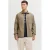 JACK & JONES PREMIUM regular casual overhemd met linnen groen