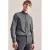 Seidensticker slim fit overhemd grijs