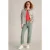 White Stuff Blake Straight Crop Jean Mid Green