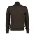 Katoenen en wollen half-rits Gant Herringbone Texture