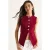 Aansluitende Mouwloze Knopen-Voorkant Gilet met Ronde Hals