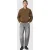 AllSaints Morten Suede Bomber Karoo Brown