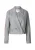 Noisy may Blazers ‘NMAnna’  grijs / karmijnrood / wit