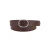 Levi’s leren riem donkerbruin
