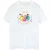 Li-cense Disney dames prinses tijd om te schitteren katoenen boyfriend t-shirt