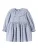 Lil’Atelier Jurk  duifblauw / wit