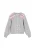 MYMO Oversized vest  grijs gemêleerd / rosa