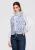 Ombre Bodywarmer  blauw / wit