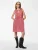 PIECES Jurk ‘PCJolly’  knalrood / wit