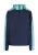 bridgeport Tussenjas  turquoise / donkerblauw