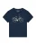 Watapparel Shirt ‘Mint Bike’  beige / navy / mintgroen / zwart